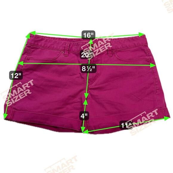 Ann Taylor Loft Two Pair Cotton Twill Chino Shorts Mid Rise 4” Inseam Size 6 - Picture 12 of 12